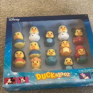 Disney DUCKALOOZ Toy Set - Blue, Yellow, Red
